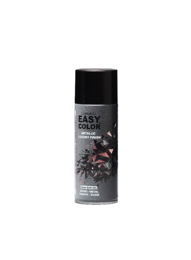 Easy Color Metallic Spray Rose-Gold 924