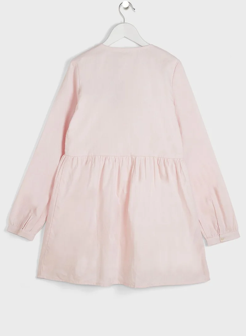 Ripples Ruffle Panel Tunic