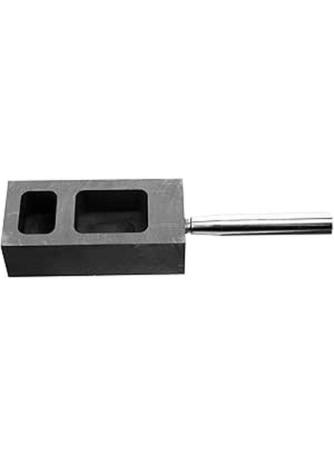StoBaza Graphite Ingot Mold 200g and 400g Metal Casting Kit Dual Handle Holes - Image 1