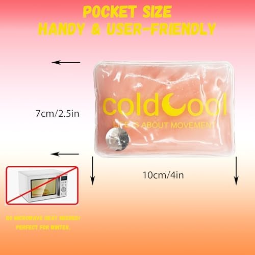 Coldcool 4 Pcs Reusable Snap Heat Pack,Portable Hand Warmer,Christmas Deals Hand Warmers Cute Long Lasting Warmth for Camping, Outdoor,Hand Warmers Boil Click Heat Pocket (Pink) - Image 2