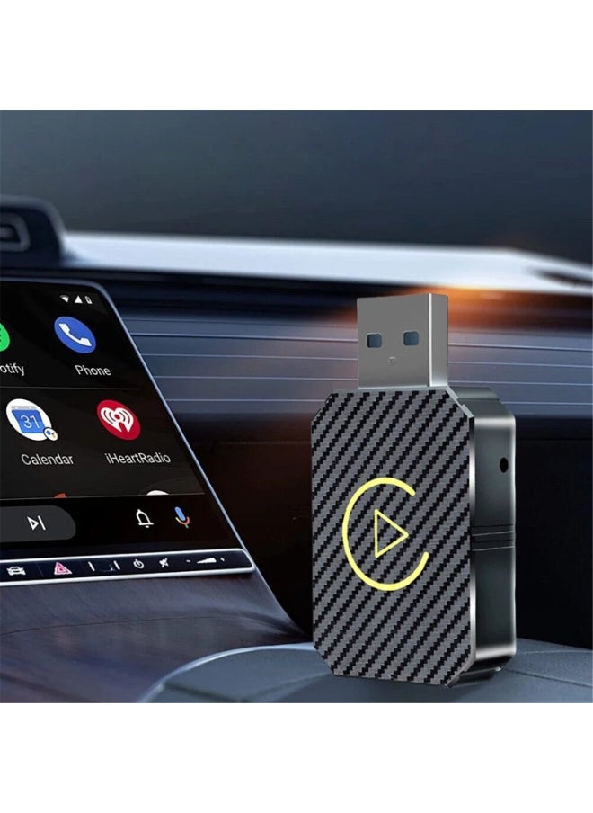 Kiboule - Wireless Android Auto CarPlay Adapter 2 in 1 Wired to Wireless USB Dongle s for iPhone iOS 10+/Android 11+ - Image 1