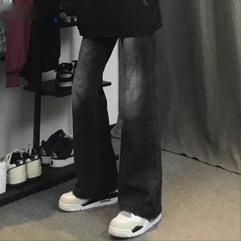 Unisex Classic Denim Jeans Loose Fit Daily Outdoor Wear - Image 3