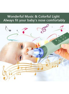 Baby Nasal Aspirator Electric Nose Suction Nose Cleaner with 3 Silicone Tips & Suction Strengths Built-in Flashlight and Music - pzsku/Z732BBB5CB319568572D8Z/45/_/1732119747/00e14348-fe88-4fa6-99da-c8934ec73085