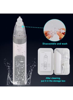 Baby Nasal Aspirator Electric Nose Suction Nose Cleaner with 3 Silicone Tips & Suction Strengths Built-in Flashlight and Music - pzsku/Z732BBB5CB319568572D8Z/45/_/1732119750/db4a44b6-ab1c-462c-bcc7-5521d4c17f73