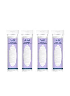GUBB Cotton Pads For Face Cleansing Makeup Remover Cotton Pads Embossed Pack Of 4 100 Pieces Each  - Image 2