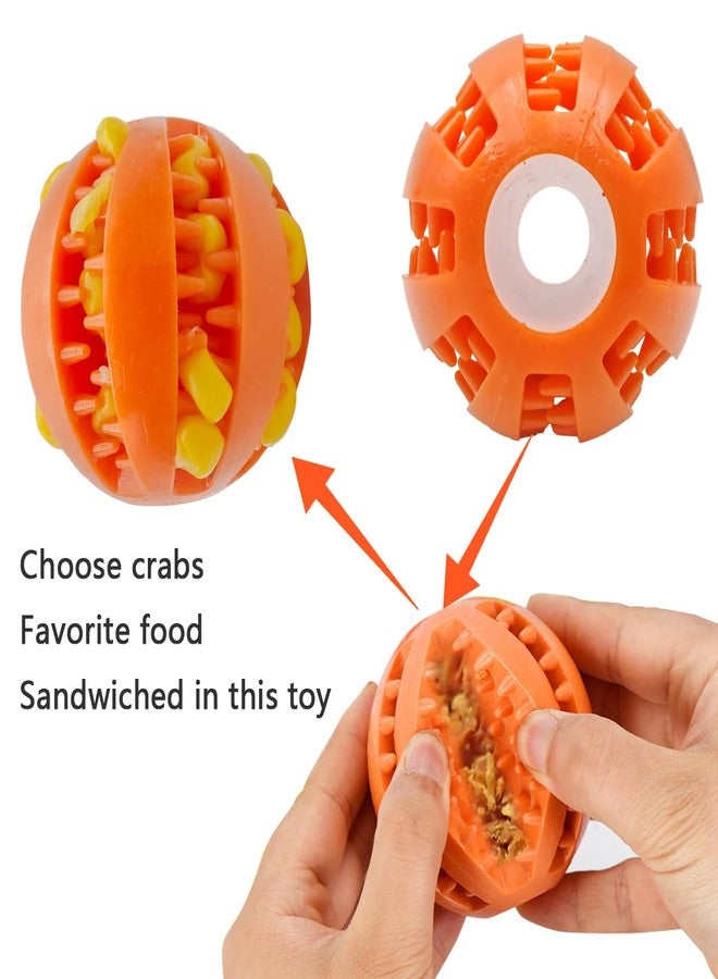 MAGNEECH 2 Pcs Hermit Crab Toys,Hermit Crab Treat Ball/Feeder Ball,Hermit Crab Wheel are Perfect Decorations and Accessories for Aquariums and Tanks - Image 2