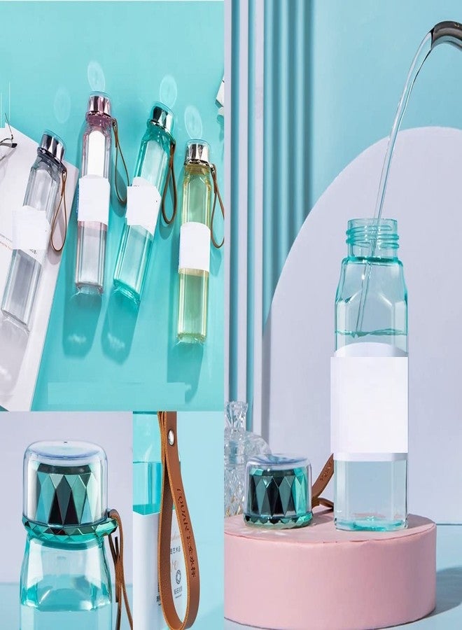 TEMSON Plastic Water Bottle for Home, Office, Gym, Picnic and Travelling - Transparent Stylish Plastic Bottle for Kids, Boys, Girls, Fridge Bottles (Assorted Color) - 1 PCS - 550 ML(FQ-3918-2) (Green) - Image 5