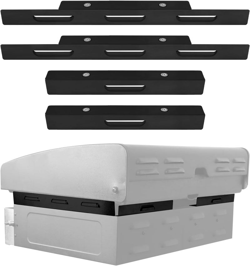 Utheer Wind Screen for Blackstone 22" Griddle, Magnetic Wind Guard for Blackstone Griddle Accessories 22 inch, Fits Griddle with Rear Grease Cup, Hood and Side Shelf, for Blackstone Grill Accessories - Image 1