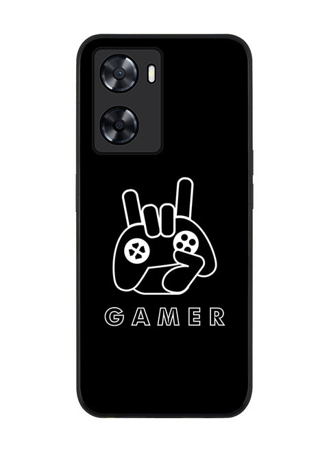 Rugged Black edge case for OnePlus Nord N20 SE Slim fit Soft Case Flexible Rubber Edges Anti Drop TPU Gel Thin Cover - Gamer