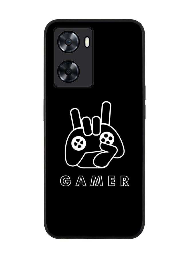 Stylizedd - Rugged Black edge case for OnePlus Nord N20 SE Slim fit Soft Case Flexible Rubber Edges Anti Drop TPU Gel Thin Cover - Gamer - Image 1
