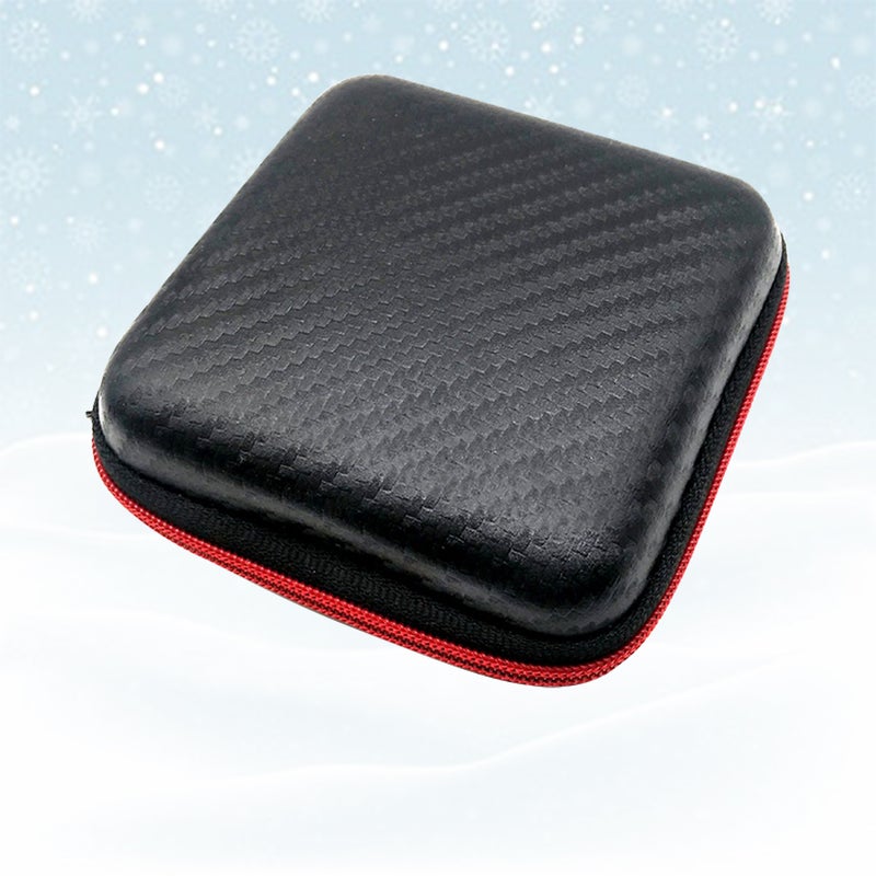 1PC Earphone Bag EVA Mini Earphone Shell Earphone Zipper Bag Portable Twill Earphone Bag - Image 5