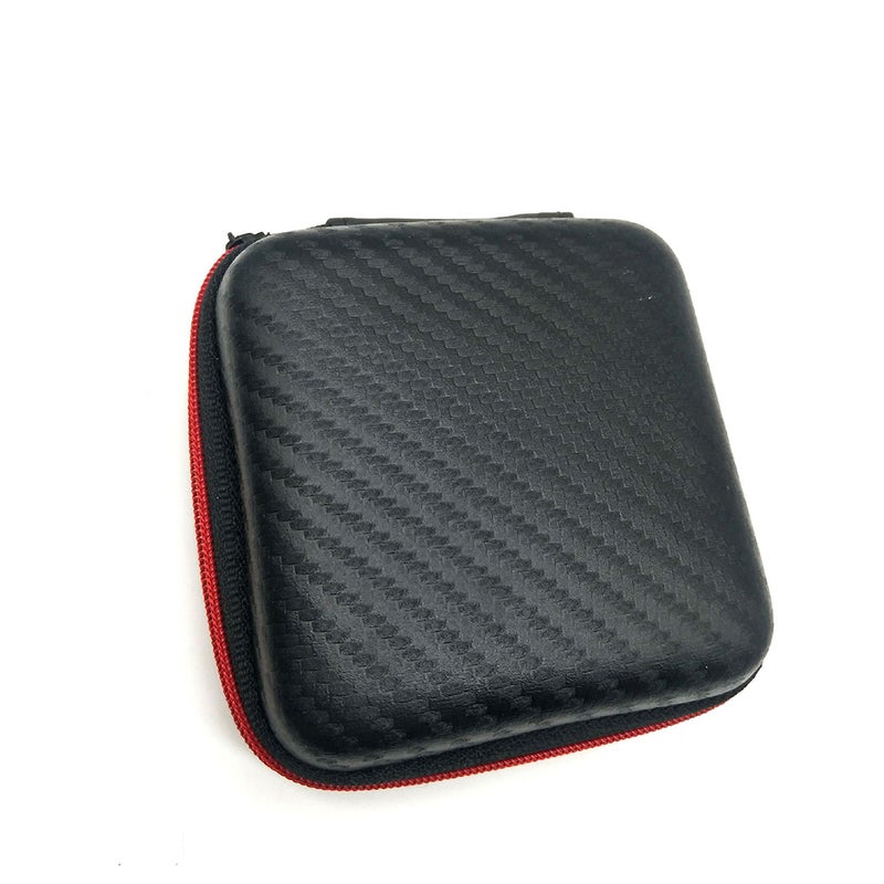 1PC Earphone Bag EVA Mini Earphone Shell Earphone Zipper Bag Portable Twill Earphone Bag - Image 4