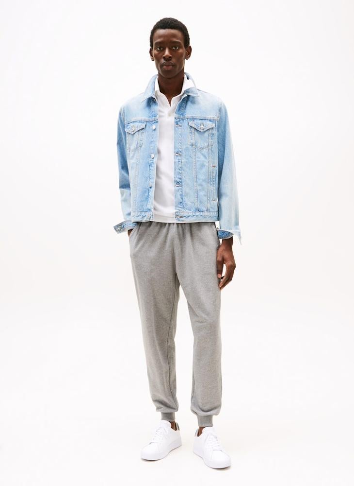 TOMMY HILFIGER Terry Cuffed Leg Drawstring Joggers - Image 4