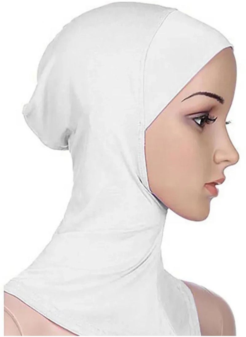 Linda 2-Pieces Comfortable Classic Long Scarf Black/White  - Image 3