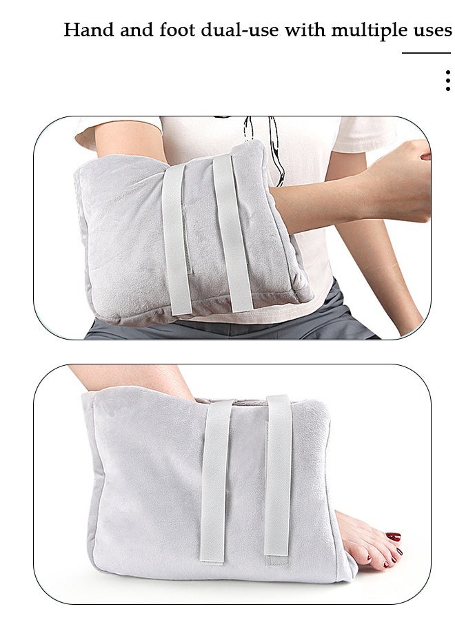 DUNISO Heel Protector Heel Cushion,Heel Cushion Protector Pillow to Relieve Pressure from Sores and Ulcers, Ankle Protector  Foot Ankle Warm Cover for Pressure Sores & Keeping Warm Elderly Foot Correction Cover - Image 2
