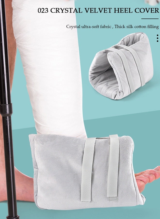 DUNISO Heel Protector Heel Cushion,Heel Cushion Protector Pillow to Relieve Pressure from Sores and Ulcers, Ankle Protector  Foot Ankle Warm Cover for Pressure Sores & Keeping Warm Elderly Foot Correction Cover - Image 5