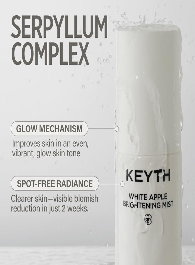 keyth رذاذ تفتيح التفاح الأبيض من KEYTH (50 مل، 1.69 أونصة سائلة) / تحسين لون البشرة، تحسين التجاعيد، فلتر الإشراق، تحسين العيوب، ترطيب، ماء التفاح - Image 4