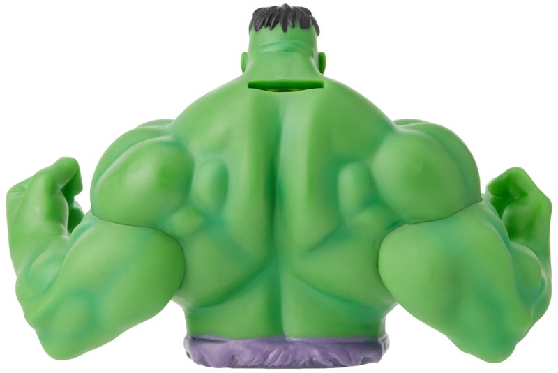 Marvel Hulk Bust Bank - Green Action Figure - Image 2