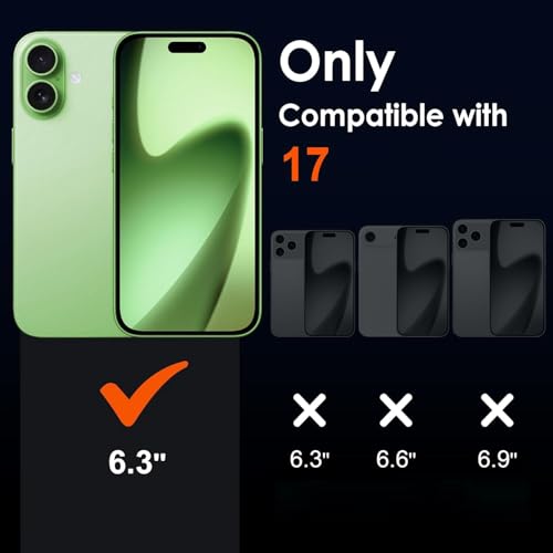 SBMS Transparent TPU Back Cover Case for Apple iPhone 17 with Camera Protection, Shockproof, Anti-Yellowing, Scratch-Resistant, Wireless Charging Compatible, Enhanced Grip for iPhone 17 (Clear) - Image 2