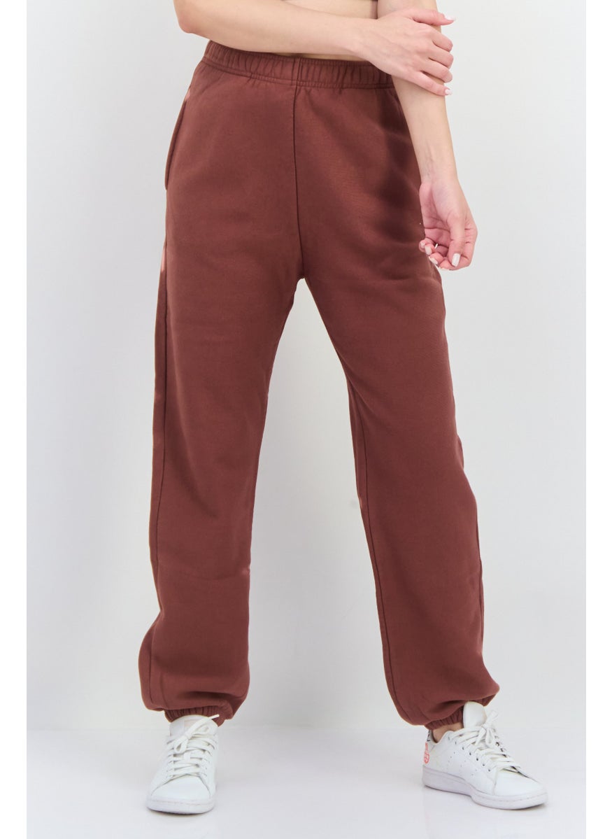 Champion Women Sportswear Fit Outdoor Sweatpants, Brown  - Image 1