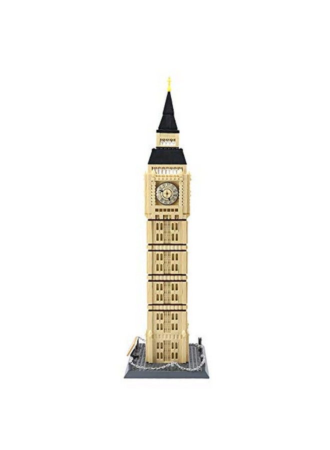Apostrophe Games Big Ben Building Block Set (1,664 Pieces) London's Big Ben Clock Tower Famous Landmark Series - Architecture Model for Kids and Adults - Image 3