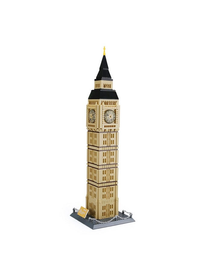 Apostrophe Games Big Ben Building Block Set (1,664 Pieces) London's Big Ben Clock Tower Famous Landmark Series - Architecture Model for Kids and Adults - Image 4