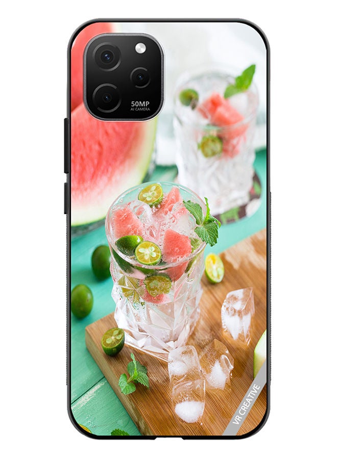 VR CREATIVE Protective Case Cover For Huawei Nova Y61 Chilling Melon Design Multicolour - Image 1