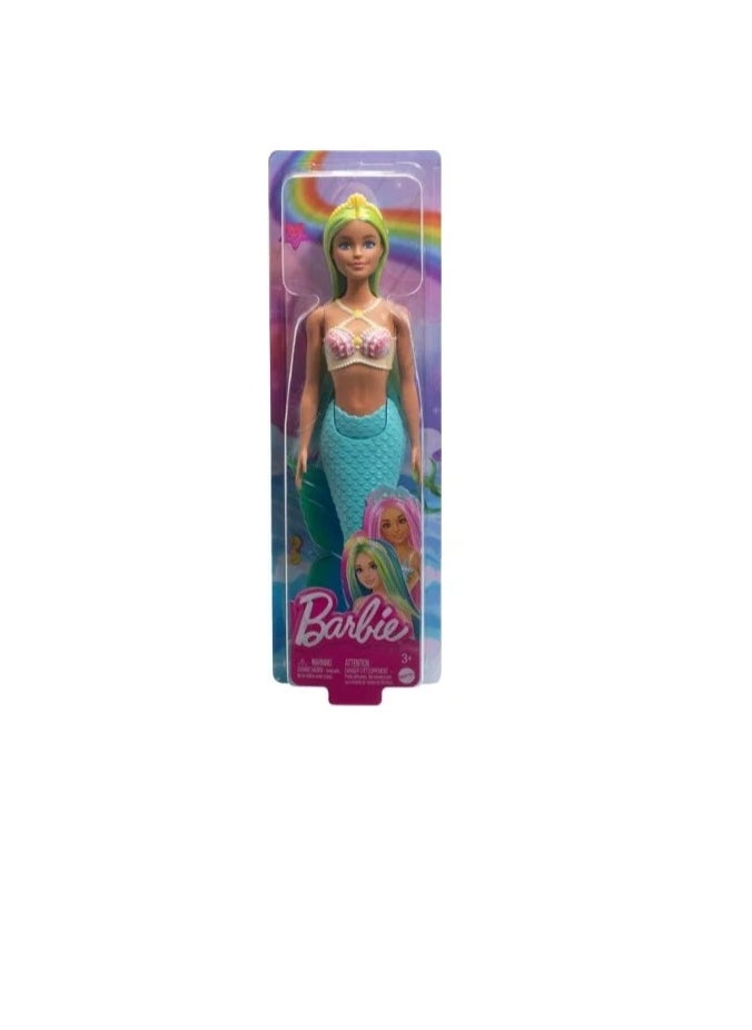Barbie BARBIE MERMAID DOLLS WITH COLORFUL HAIR TAILS & HEADB & ACCESSORIES 