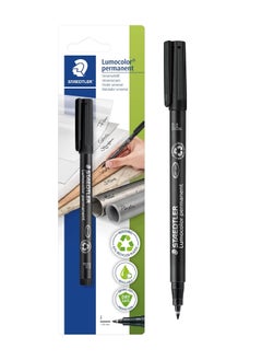 STAEDTLER قلم تحديد دائم عالمي من لوموكولور برأس رفيع متعدد الألوان مكون من قطعة واحدة  - Image 1