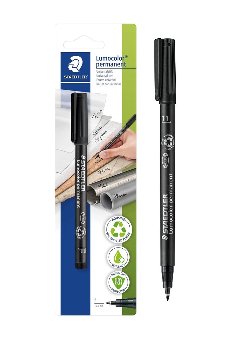 STAEDTLER - قلم تحديد دائم عالمي من لوموكولور برأس رفيع متعدد الألوان مكون من قطعة واحدة - Image 1