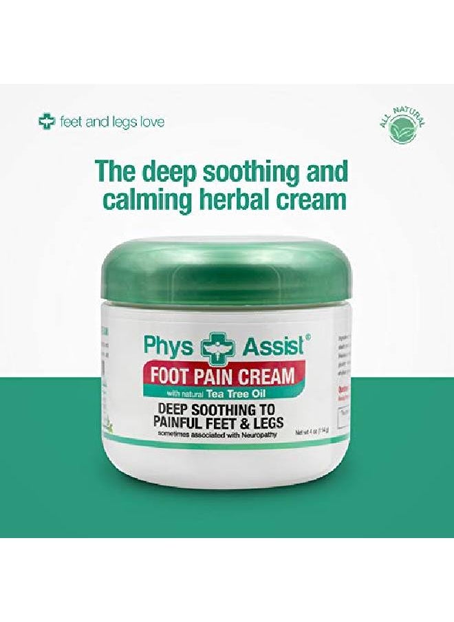 Foot Pain Cream, Soothing To Feet And Legs. 4 Oz Jar - pzsku/Z732C9F085B96488A3951Z/45/_/1651722905/c3385d9f-1c39-4f9d-81f8-13fb072a72d8