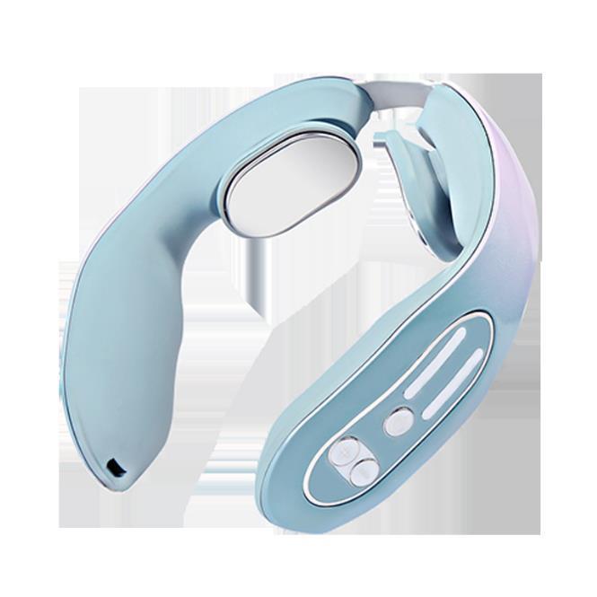 Portable Cervical Spine Massager Shoulder Cervical Spine Instrument Massage Household Neck Protector Whole Body Electric Compress Pulse - Image 1