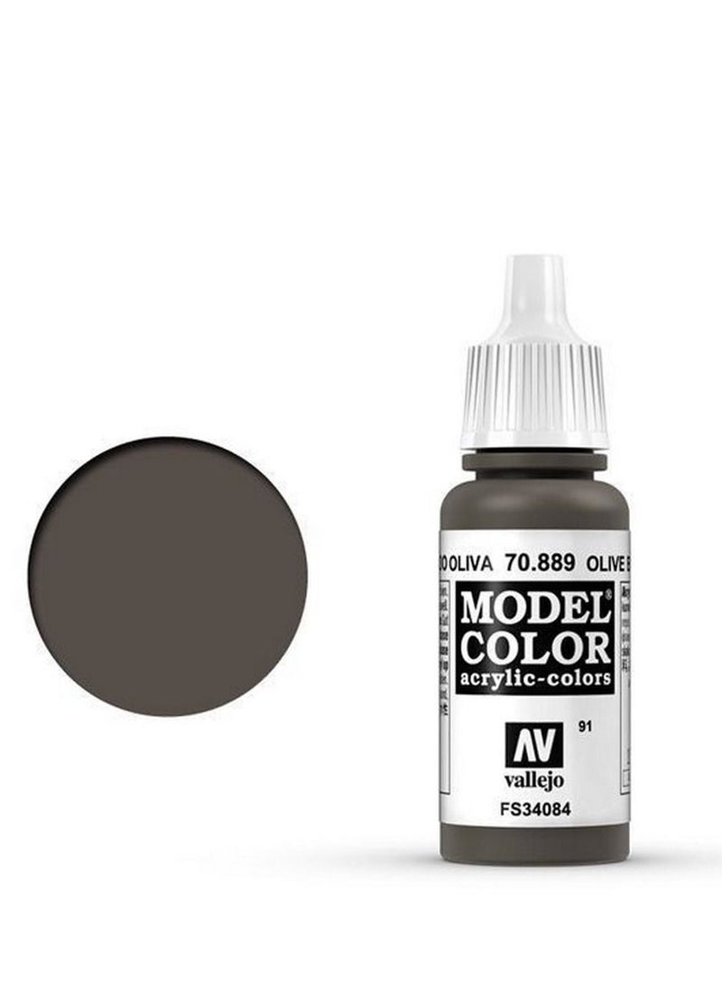 فاليجو لون موديل ٨٨٩ بني زيتوني، زجاجة ١٨ مل، طلاء أكريليك للمجسمات المصغرة والديوراما.