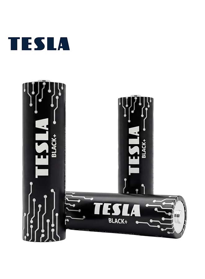 TESLA BATTERIES  AAA BLACK+ ALKALINE  LR03 1.5 2pcs - Image 2