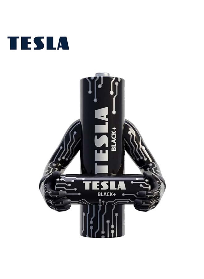 TESLA BATTERIES  AAA BLACK+ ALKALINE  LR03 1.5 2pcs - Image 3
