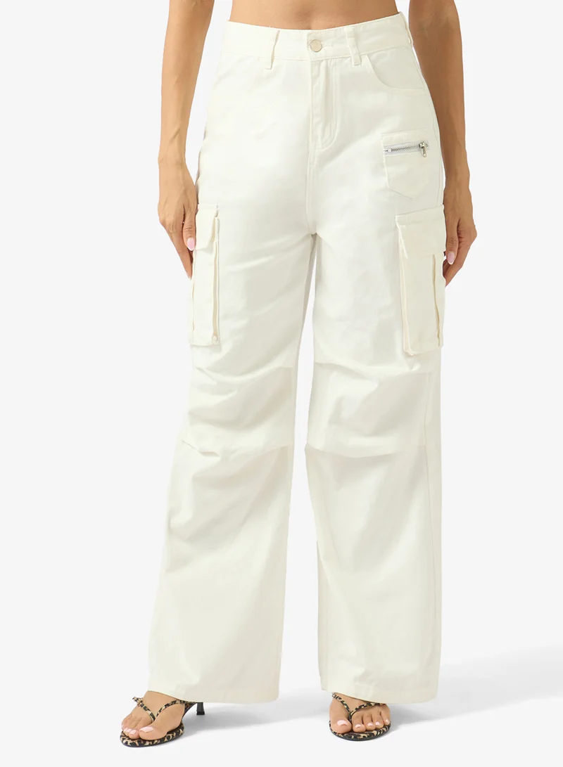 Ginger Cargo Pants With Multi Pockets