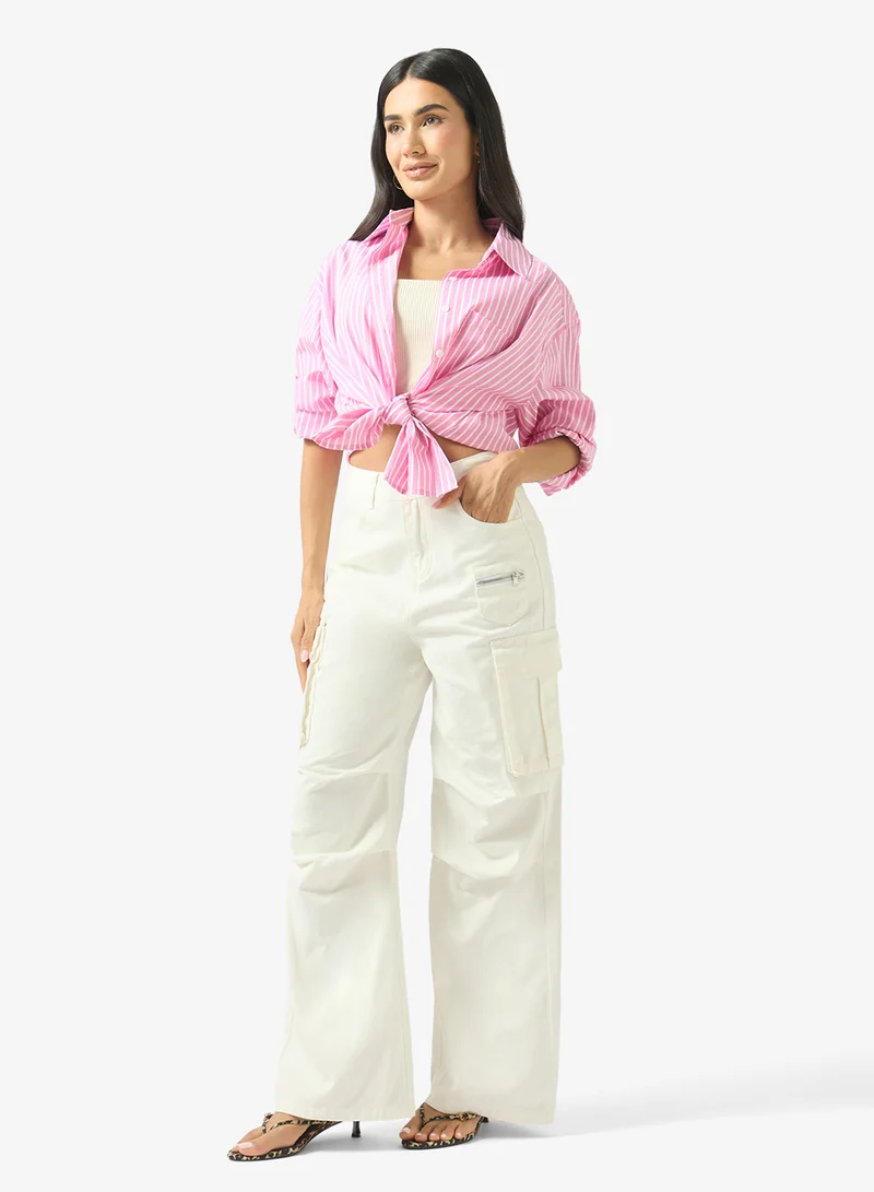 Ginger Cargo Pants With Multi Pockets