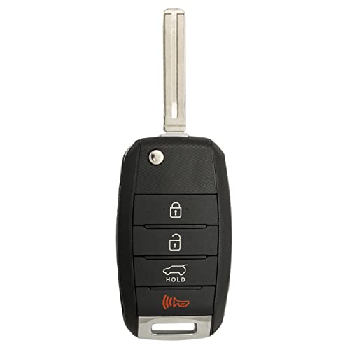 Keyless2Go Replacement for 4 Button Flip Key KIA TQ8-RKE-3F05 (XMA F/L) 95430-1U500 (46 Chip) (LXP90) - Image 1