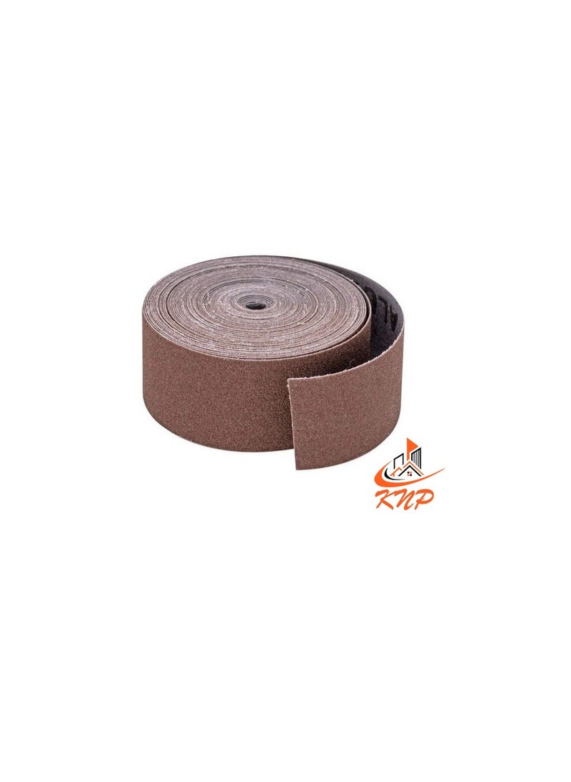 KNP 80 Grit Sanding Paper Roll 115mm X 50Mtr  - Image 2