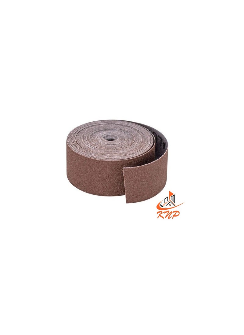 KNP 80 Grit Sanding Paper Roll 115mm X 50Mtr  - Image 1