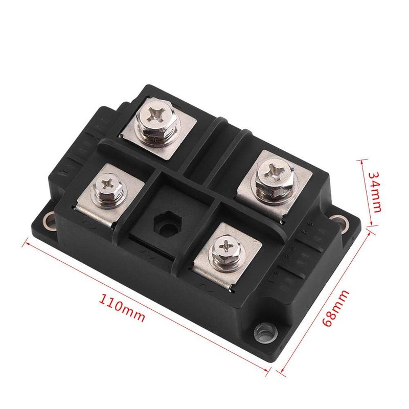 klarako Bridge Rectifier, 1pc Single-Phase Diode Bridge Rectifier 400A 1600V High Power 4 Terminals MDQ Full Wave Diode Module - Image 3