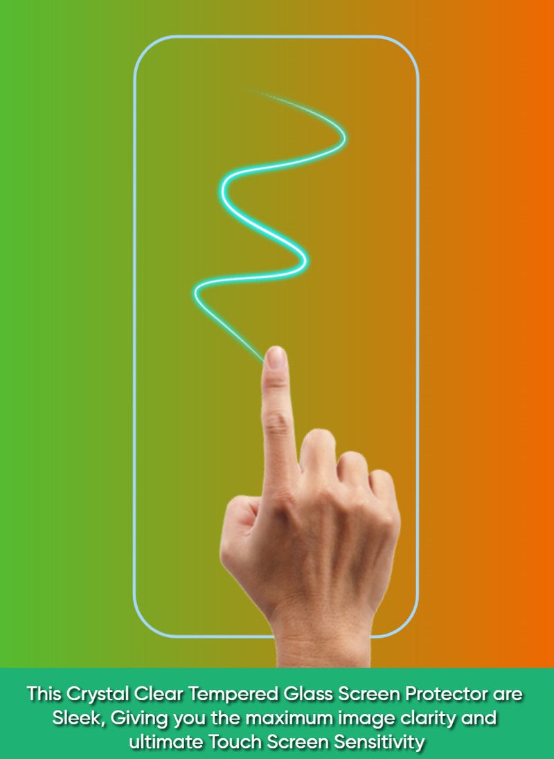 أكاليكس 3 قطع، حماية شاشة،  لهاتف شاومي ريدمي +A2 ، جودة ممتازة. - Image 4