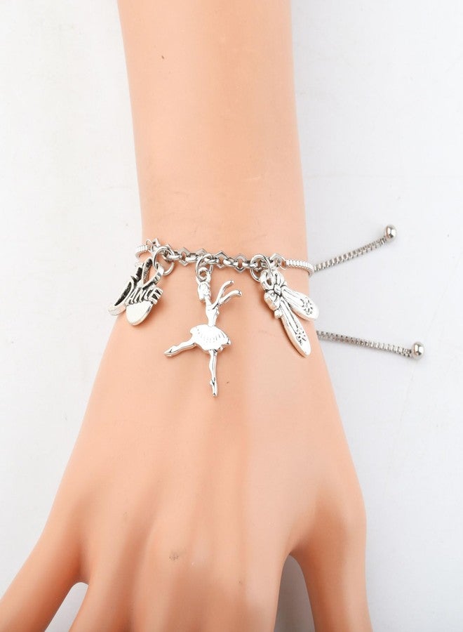 SEIRAA Dance Bracelet Ballet Teacher Jewelry I Love Dance Gift Dance Charm Bracelet For Dancing Lovers (Dance Bracelet) - Image 5