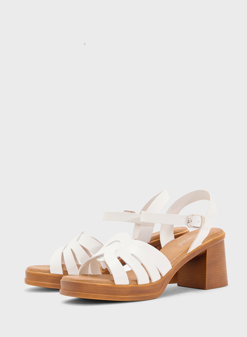 Andarina Platform Heeled Sandal  - Image 4