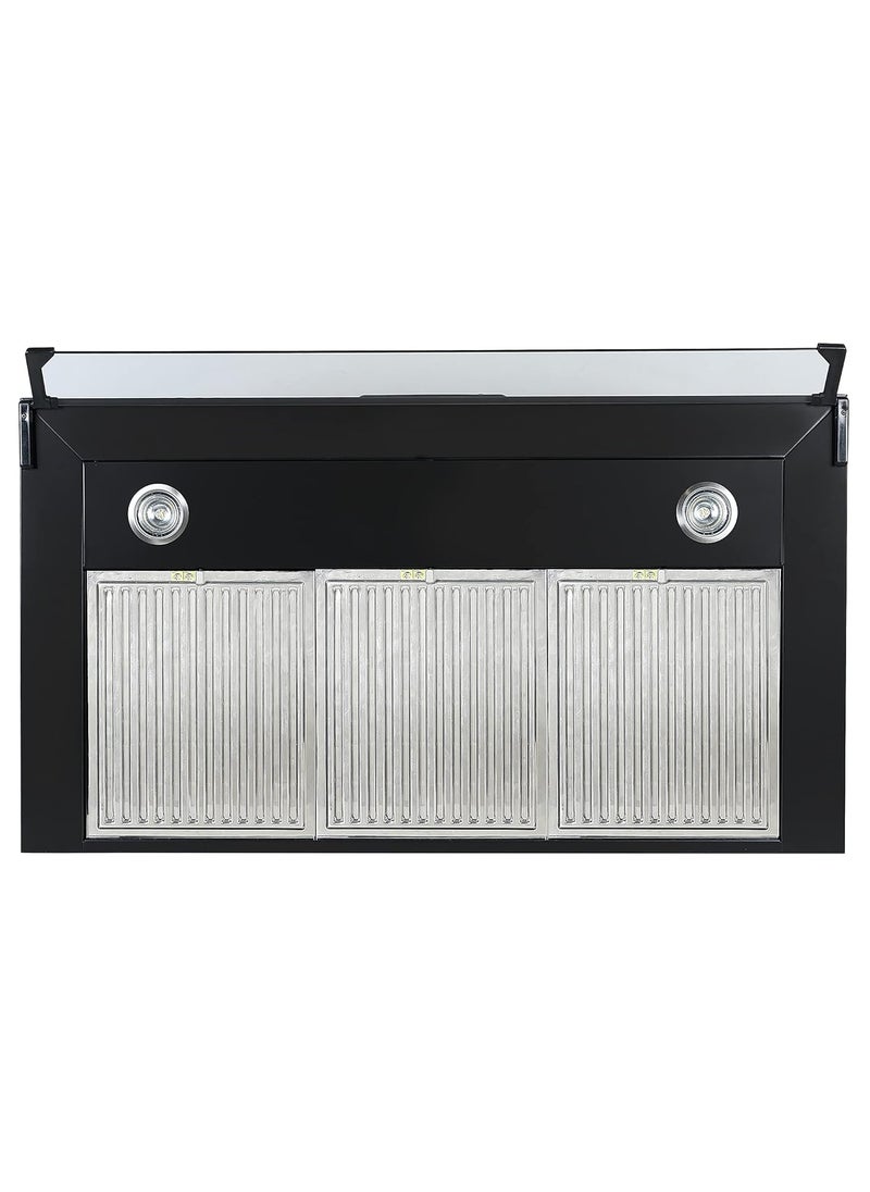 Faber Faber 3 way suction chimney with Air purifier Fan90 cm1095 mhr HOOD 3N1 AEROST SPARK PRO 3D BK FT 90Baffle FilterBlack  - Image 5