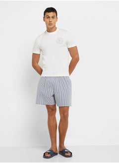 LACOSTE Pattern Printed Swim Shorts  - Image 2