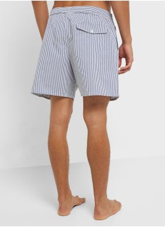 LACOSTE Pattern Printed Swim Shorts  - Image 3