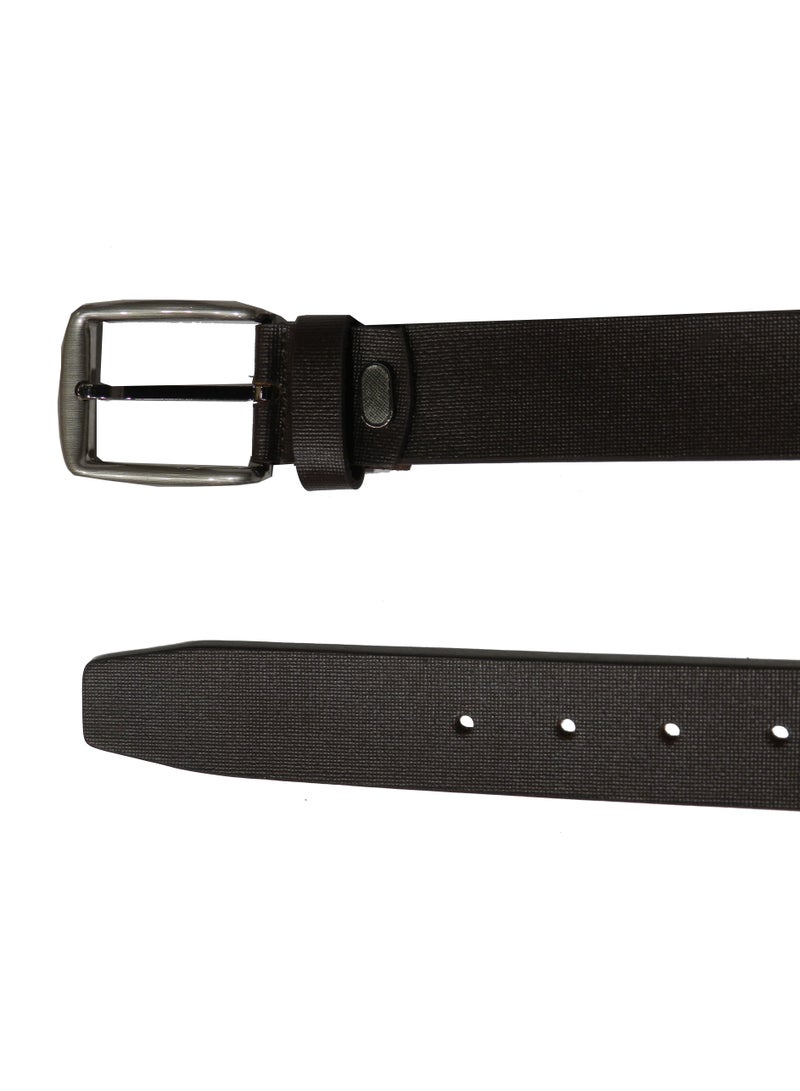 LAVERI LEATHER GENUINE LEATHER 35MM FORMAL AND CASUAL BROWN BELT FOR MENS - Image 5