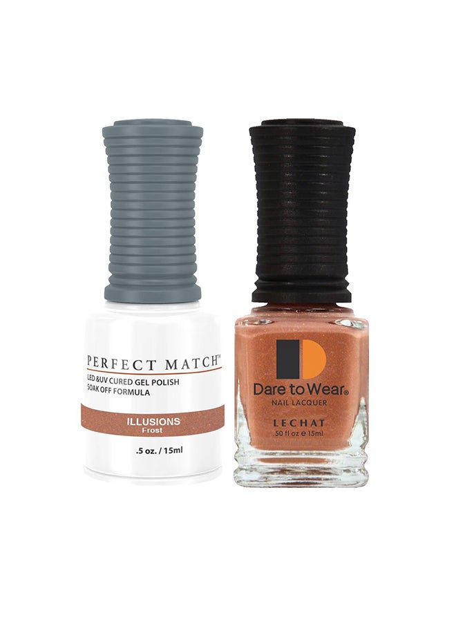 Lechat Soak Off Gel Nail Polish UV LED Gel Polish Illusions PMS107