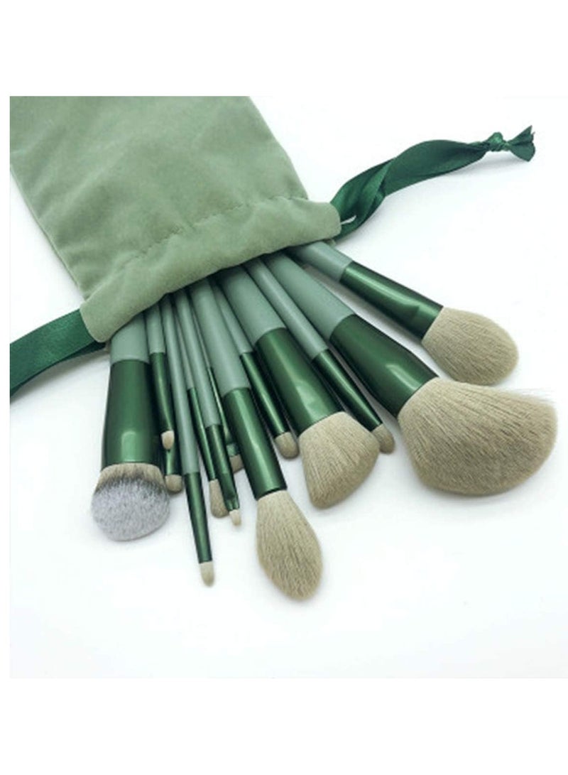 فكس مجموعة فرش مكياج احترافية مكونة من 13 قطعة - Image 2